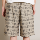 Biju with mellow TARO&CHIRO HALF PANTS