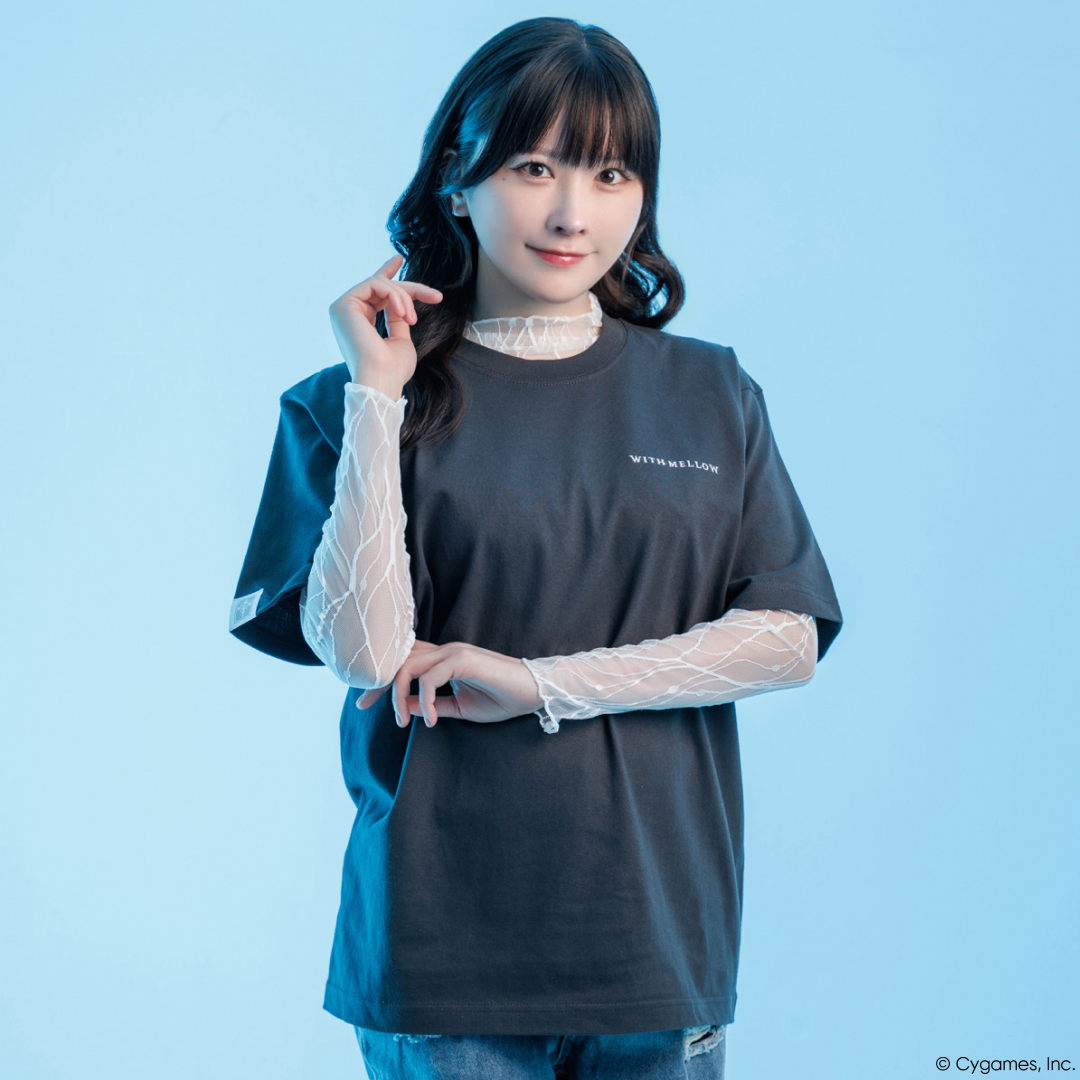 Shadowverse: Worlds Beyond × Shirayuki Reid T-SHIRT / Dark Gray