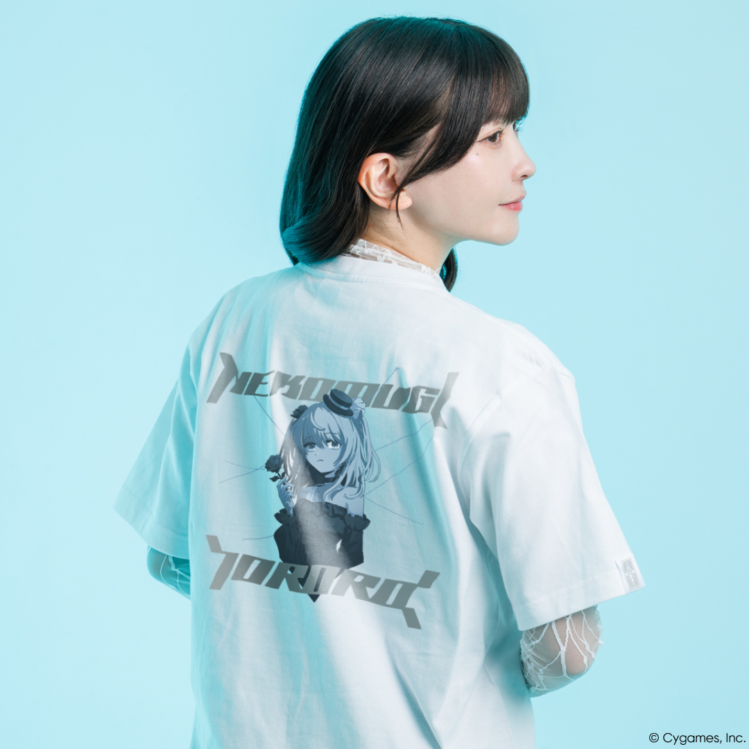 vaultroom NEKOMUGI TORORO TEE / BLK L vaultroom × 猫麦とろろ 