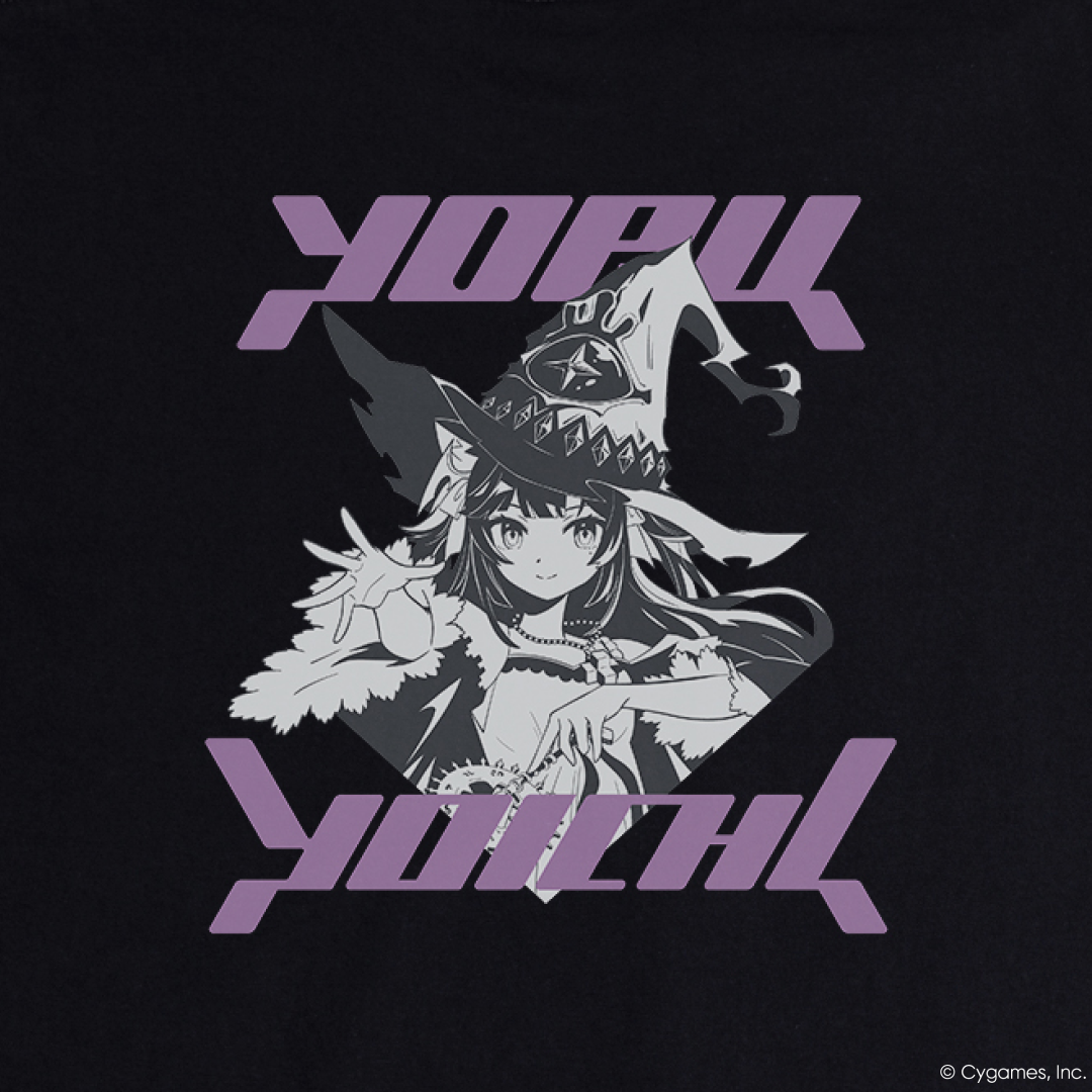 Shadowverse: Worlds Beyond × Yoru Yoichi T-SHIRT / Dark Gray