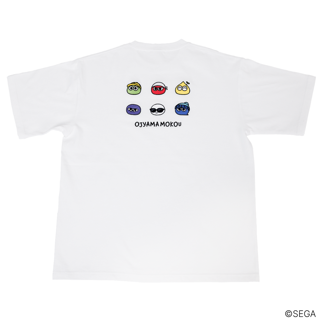 WACHATTO MOKOPUYO T-SHIRT / White – with mellow Store WACHATTO MOKOPUYO T-SHIRT / White – with mellow Store