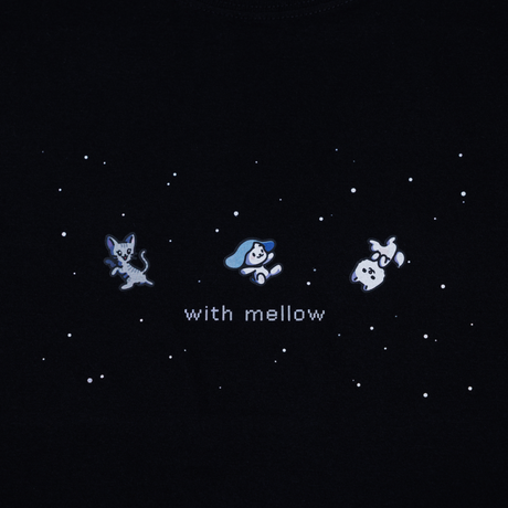 FUJIMIYA with mellow SPACE WALK T-SHIRT