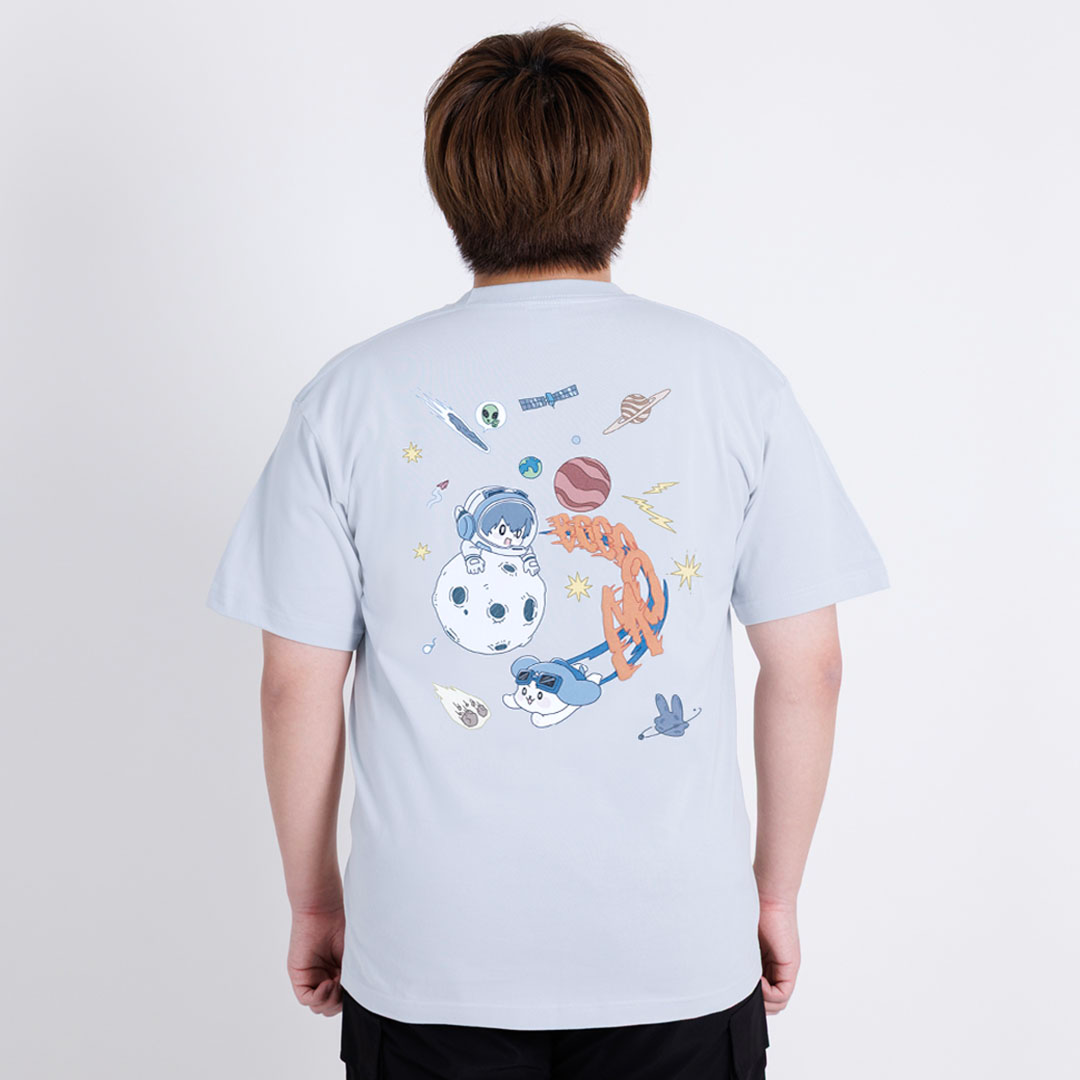 FUJIMIYA with mellow SPACE TRAVEL T-SHIRT