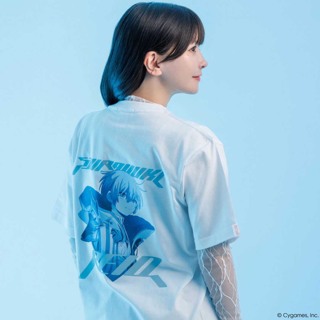 Shadowverse: Worlds Beyond × Shirayuki Reid T-SHIRT / WHITE