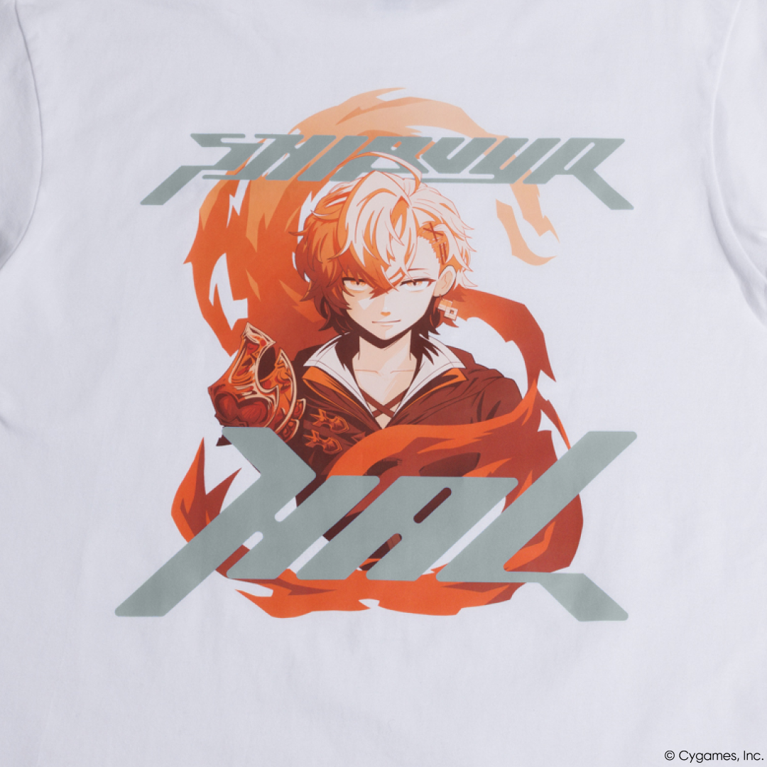 Shadowverse: Worlds Beyond × Shibuya HAL T-SHIRT / WHITE