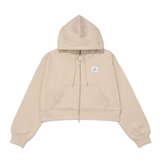 EXAM with mellow 2025 CROPPED ZIP HOODIE