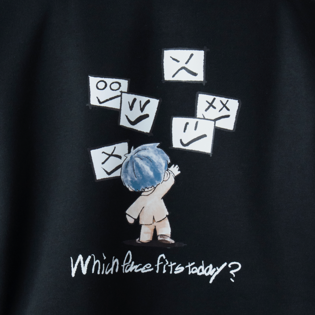 EXAM with mellow 2025 OVERSIZED ZIP HOODIE