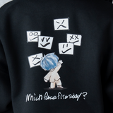 EXAM with mellow 2025 CROPPED ZIP HOODIE