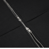 EXAM with mellow 2025 CROPPED ZIP HOODIE