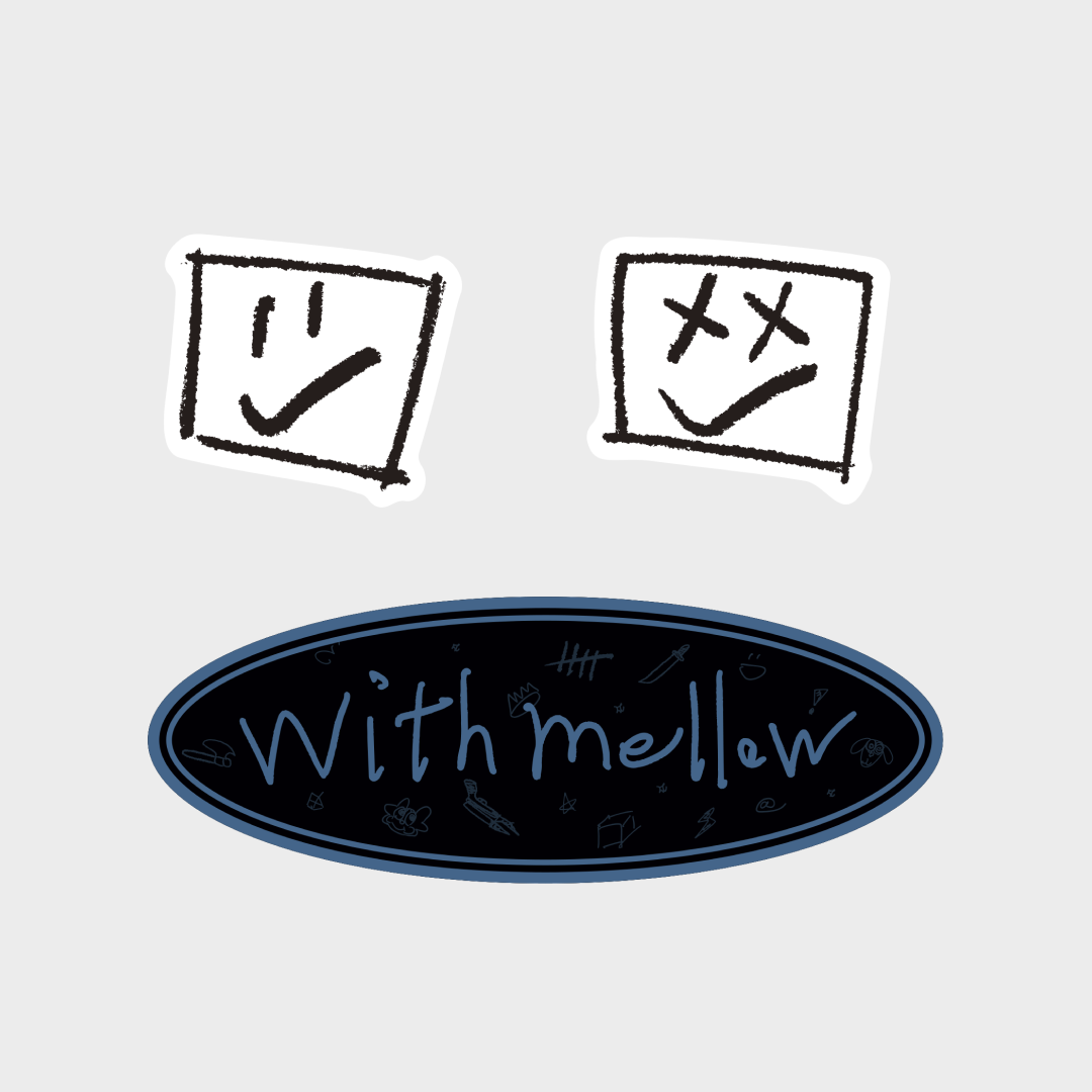 EXAM with mellow 2025 STICKER SET