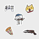 EXAM with mellow 2025 FLAKE STICKER SET