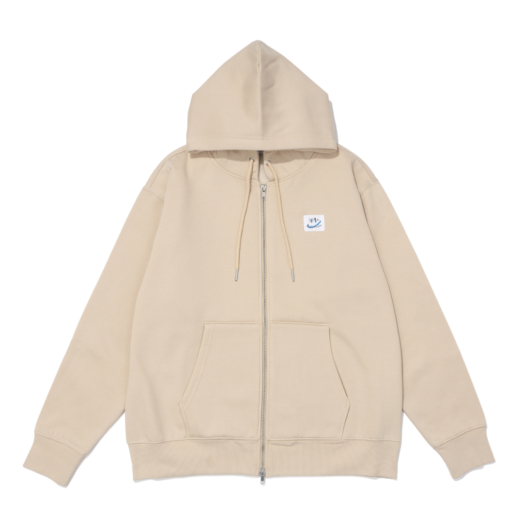 EXAM with mellow 2025 OVERSIZED ZIP HOODIE