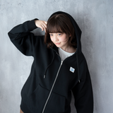 EXAM with mellow 2025 OVERSIZED ZIP HOODIE