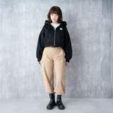 EXAM with mellow 2025 CROPPED ZIP HOODIE