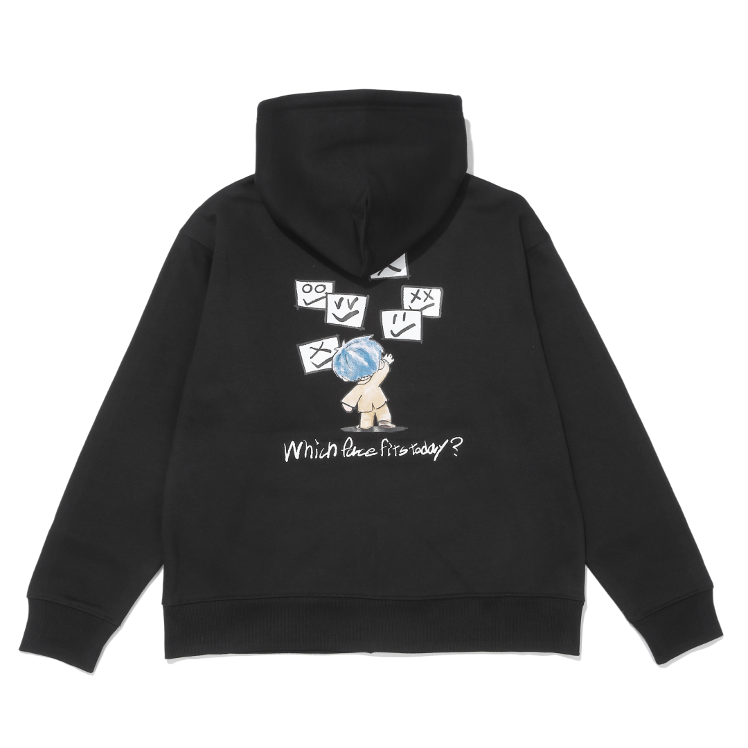 EXAM with mellow 2025 OVERSIZED ZIP HOODIE