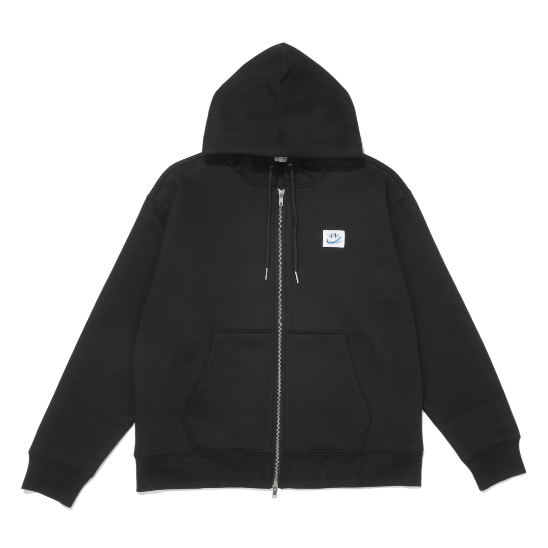 EXAM with mellow 2025 OVERSIZED ZIP HOODIE