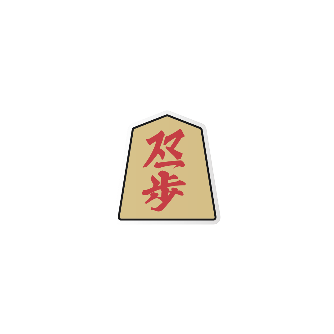 HIIRAGI TSURUGI with mellow SHOGI STICKER SET