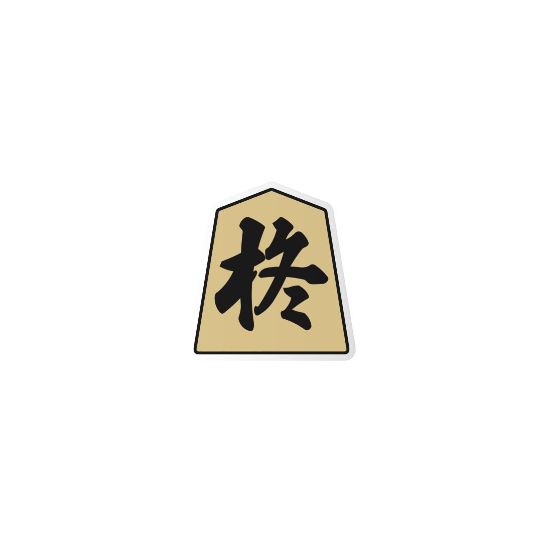 HIIRAGI TSURUGI with mellow SHOGI STICKER SET