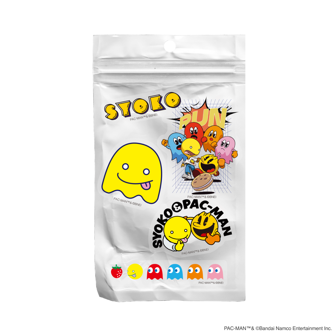 SYOKO × PAC-MAN STICKER SET