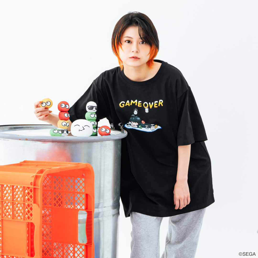 もこう ぷよライト ぷよぷよ MOKOPUYO MOKOU LIGHT MOKOPUYO GAME OVER T-SHIRT – with mellow Store