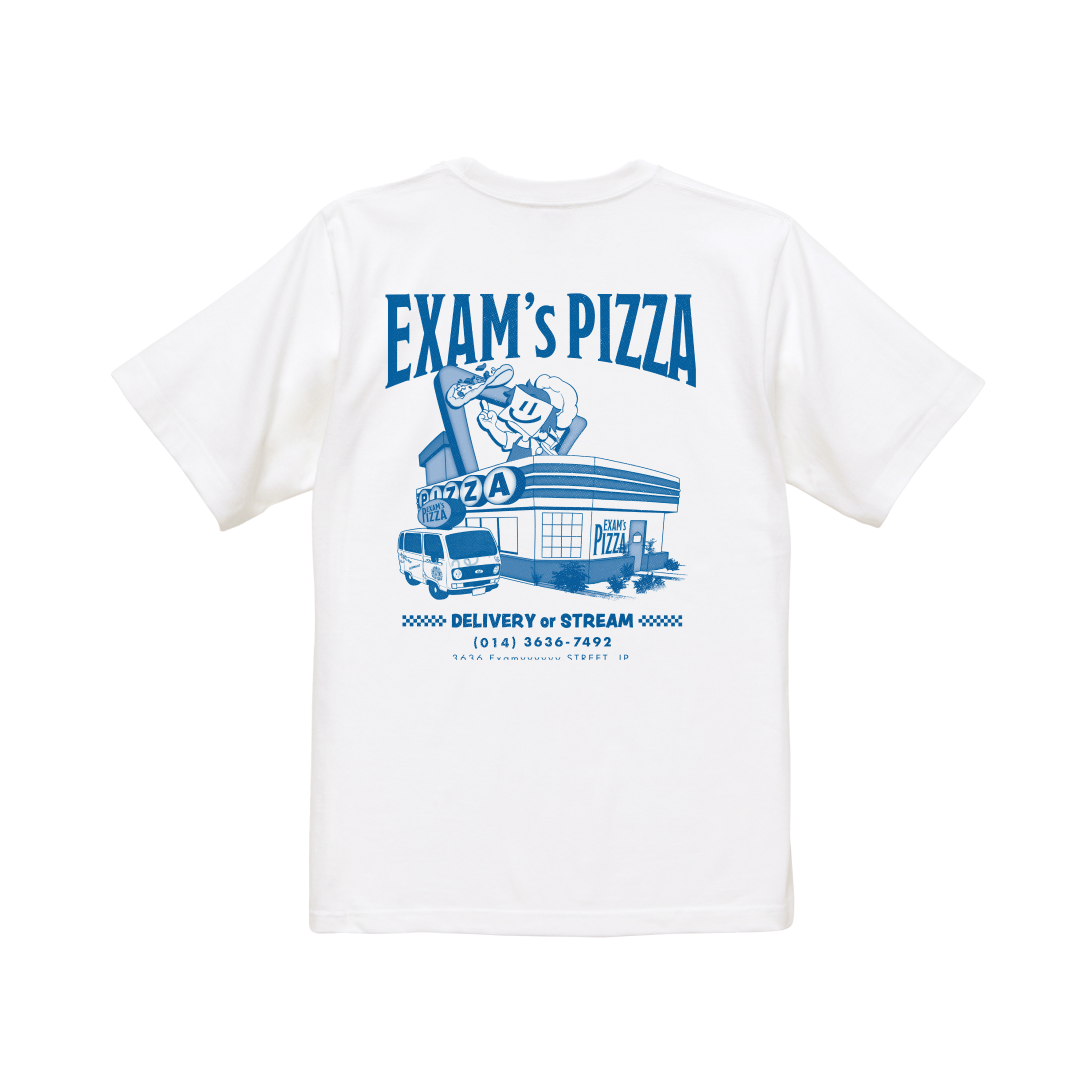 その他 EXAM's PIZZA EXAM's PIZZA STAFF T-SHIRT – with mellow Store