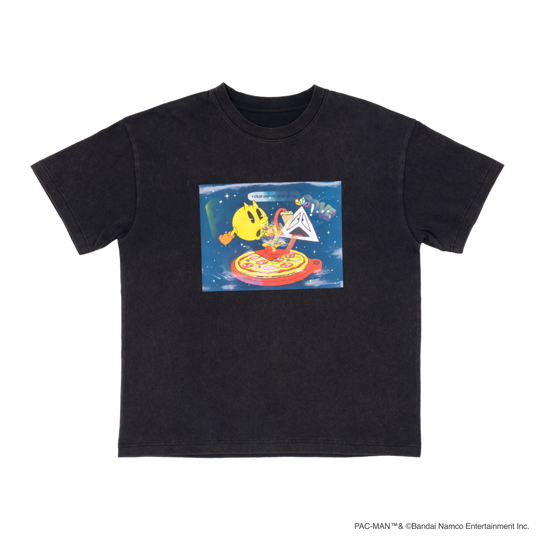 PIZZA GROOVE T-SHIRT / Black – with mellow Store